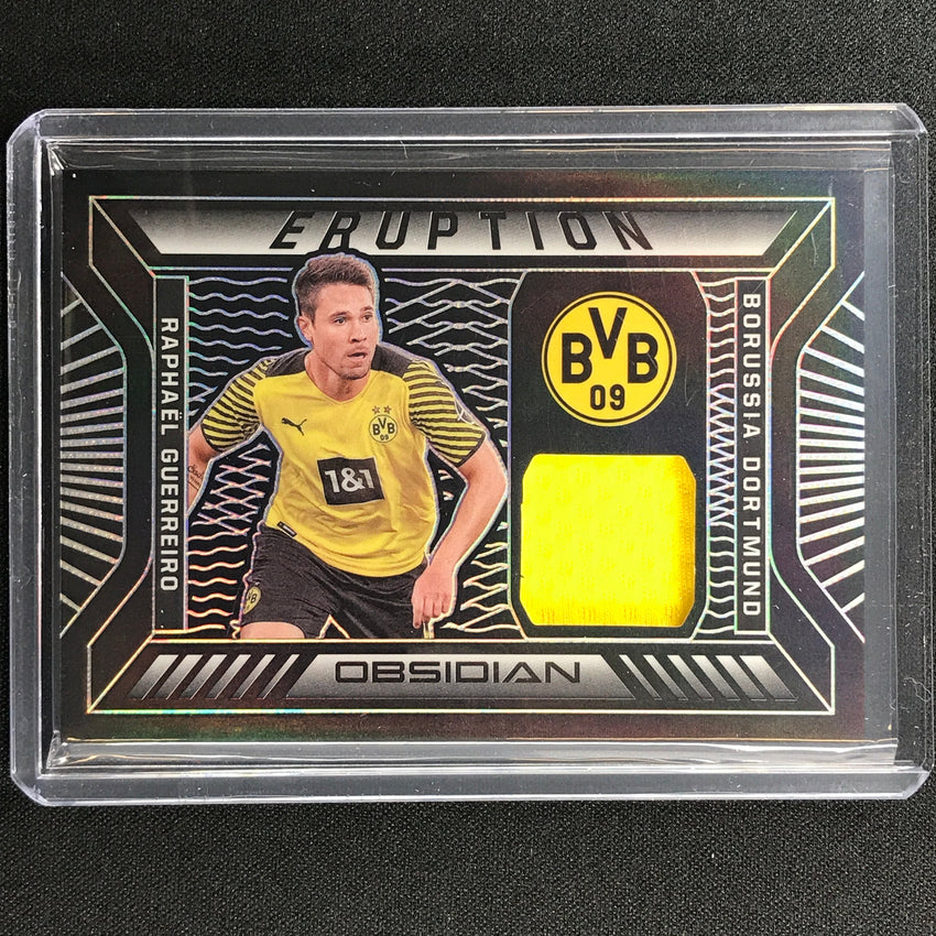 2021-22 Obsidian Raphael Guerreiro Eruption Jersey Silver 88/149