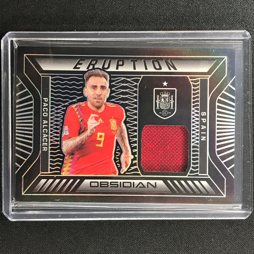 2021-22 Obsidian Paco Alcacer Eruption Jersey Silver 37/149