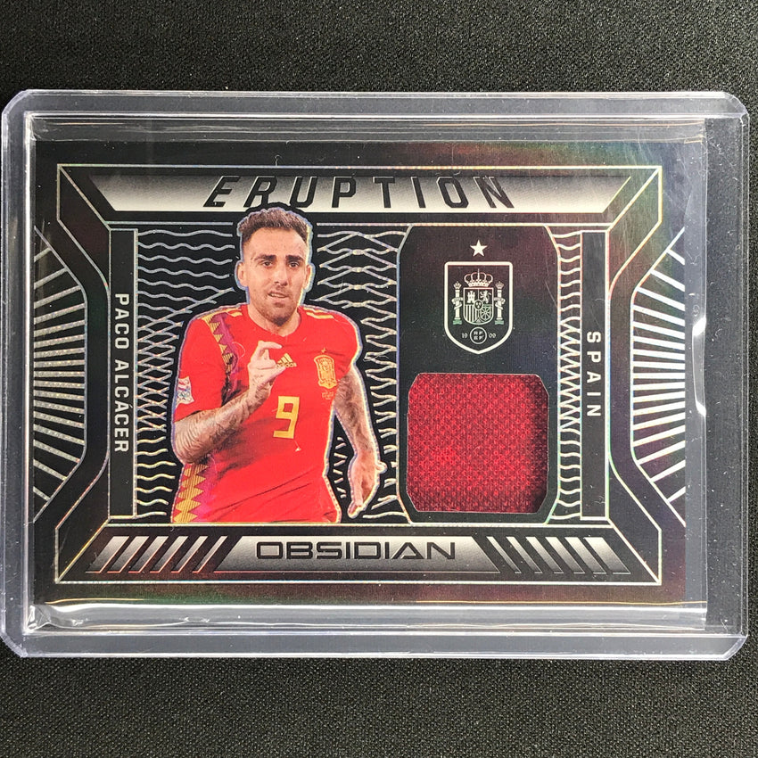 2021-22 Obsidian Paco Alcacer Eruption Jersey Silver 131/149