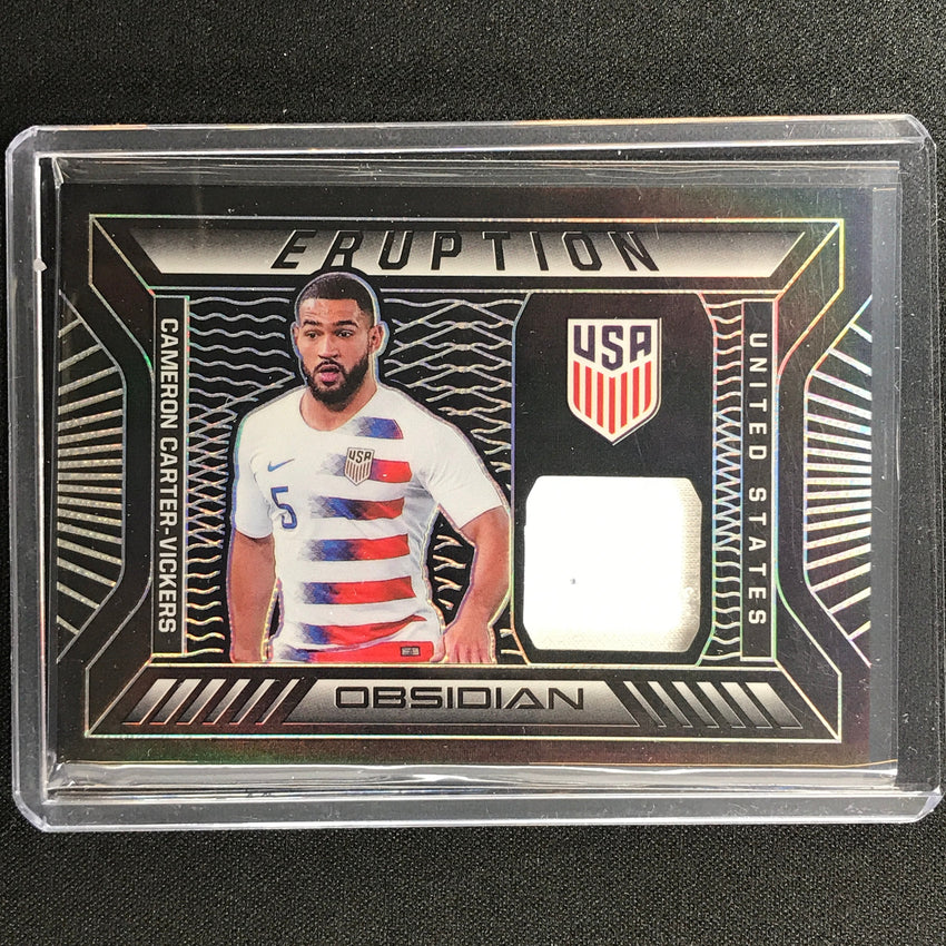 2021-22 Obsidian Cameron Carter-vickers Eruption Jersey Silver 125/149