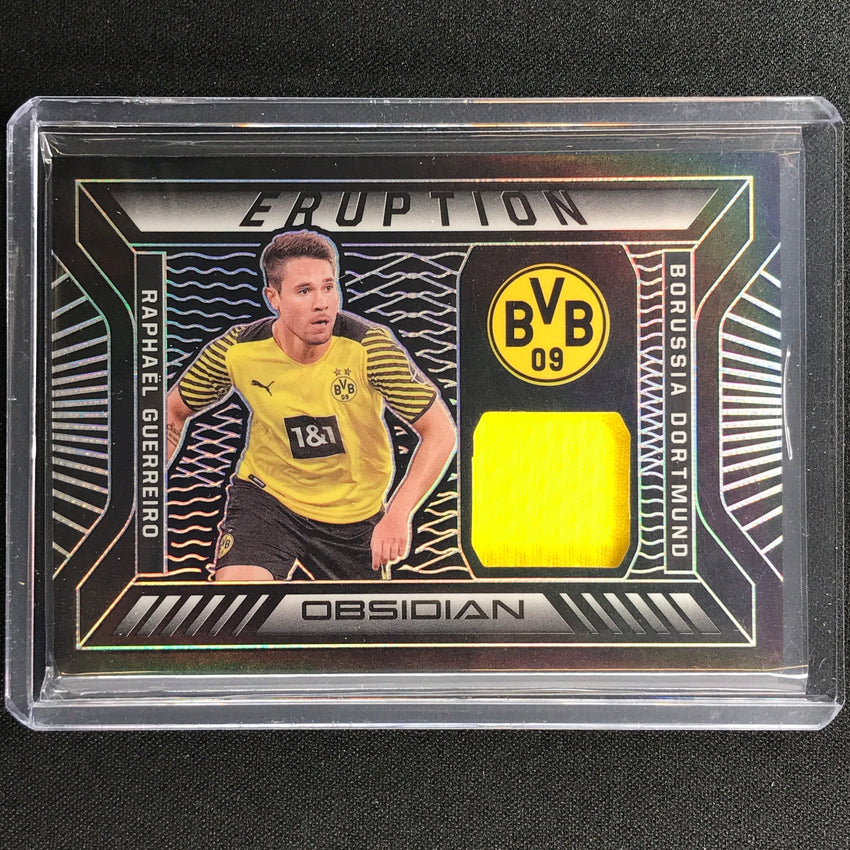 2021-22 Obsidian Raphael Guerreiro Eruption Jersey Silver 135/149