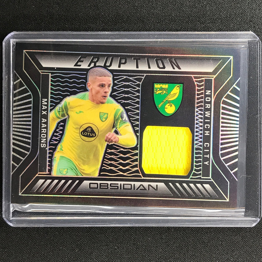 2021-22 Obsidian Max Aarons Eruption Jersey Silver 137/149