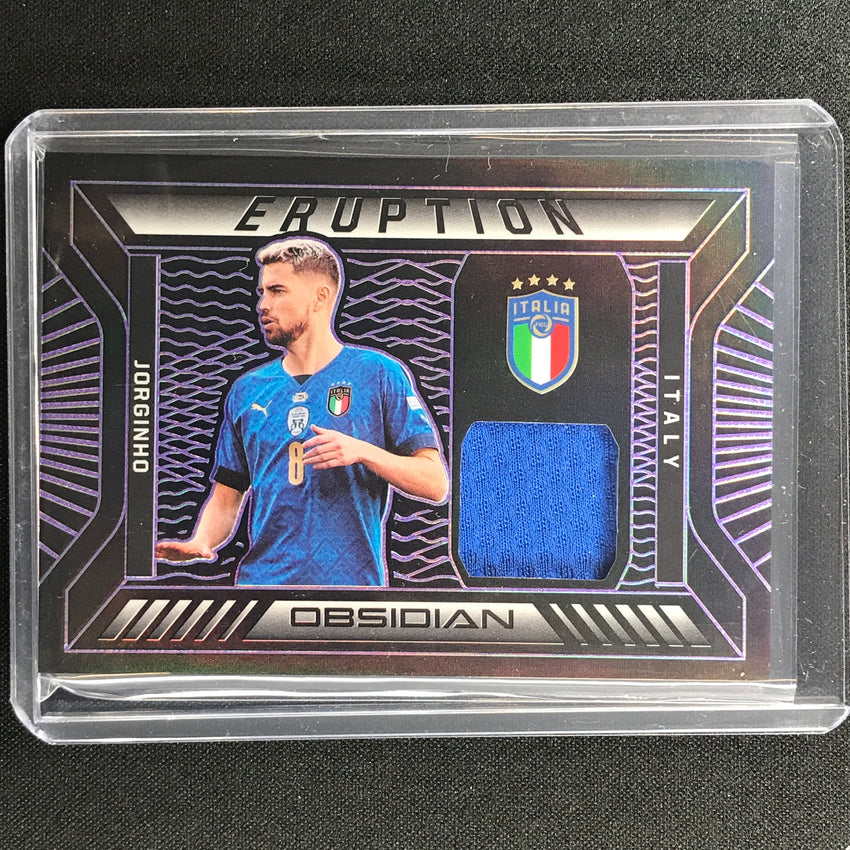 2021-22 Obsidian Jorginho Eruption Jersey Electric Etch Purple 58/75