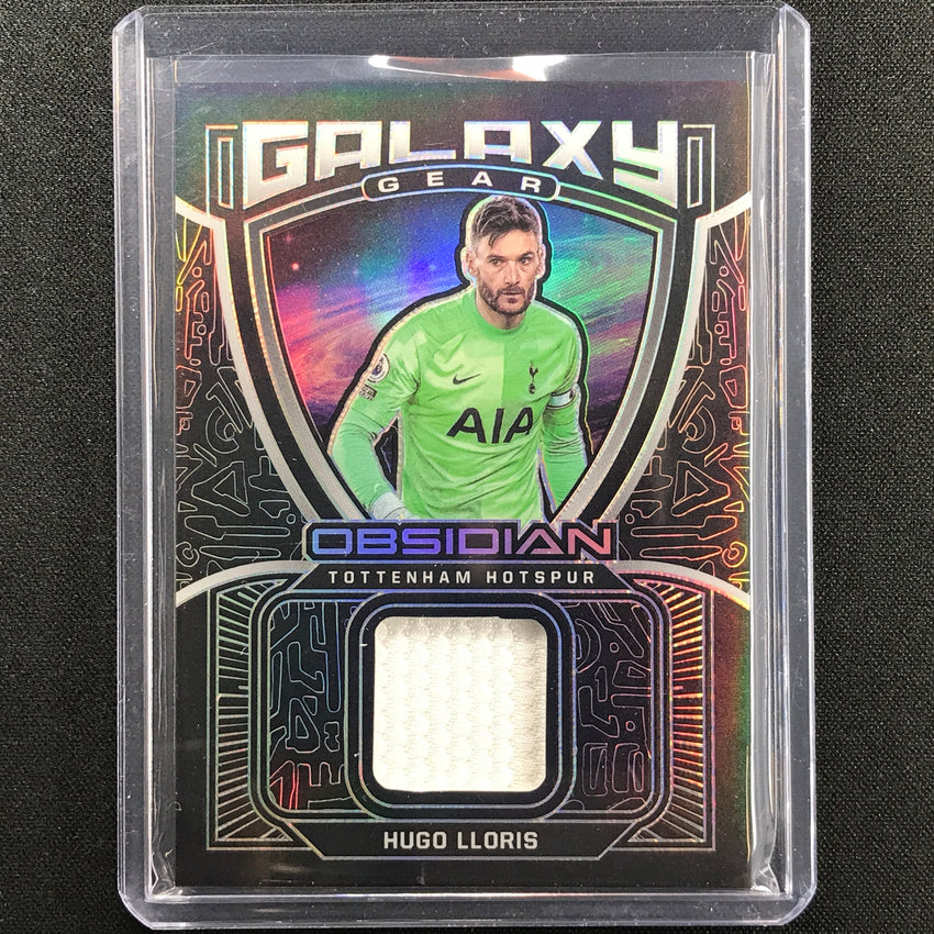 2021-22 Obsidian Hugo Lloris Galaxy Gear Jersey Silver 102/149