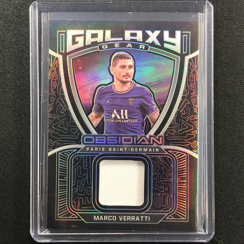 2021-22 Obsidian Marco Verratti Galaxy Gear Jersey Silver 30/149