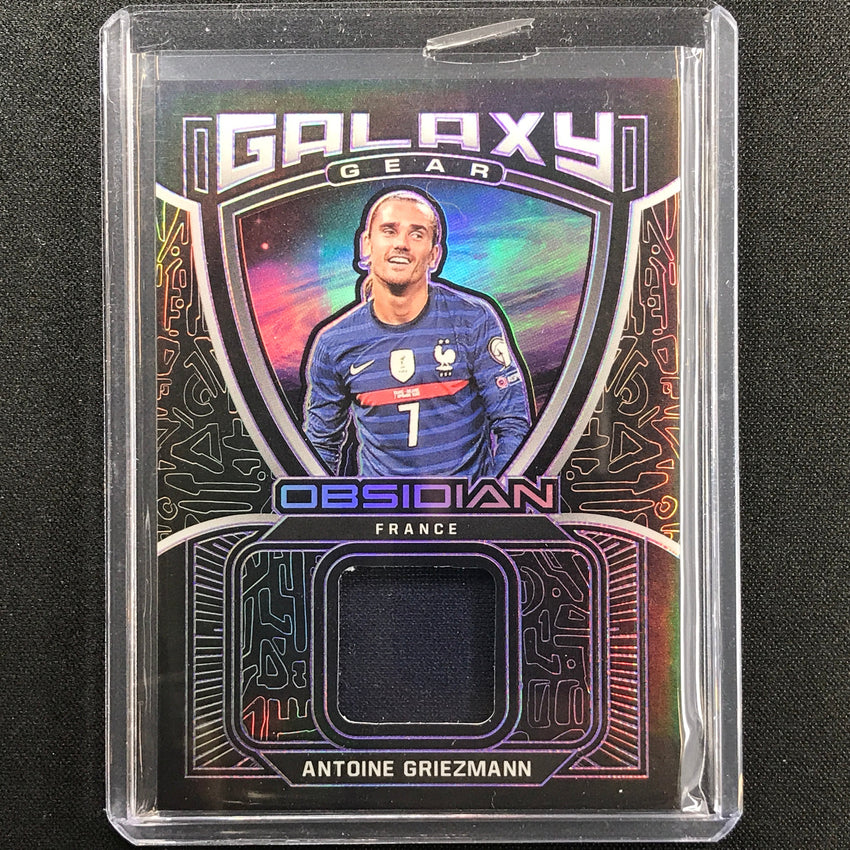2021-22 Obsidian Antoine Griezmann Galaxy Gear Jersey Electric Etch Purple 25/75