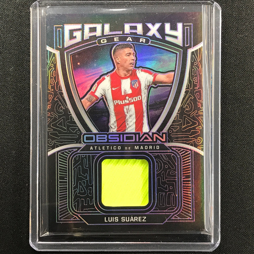 2021-22 Obsidian Luis Suarez Galaxy Gear Jersey Electric Etch Purple 52/75