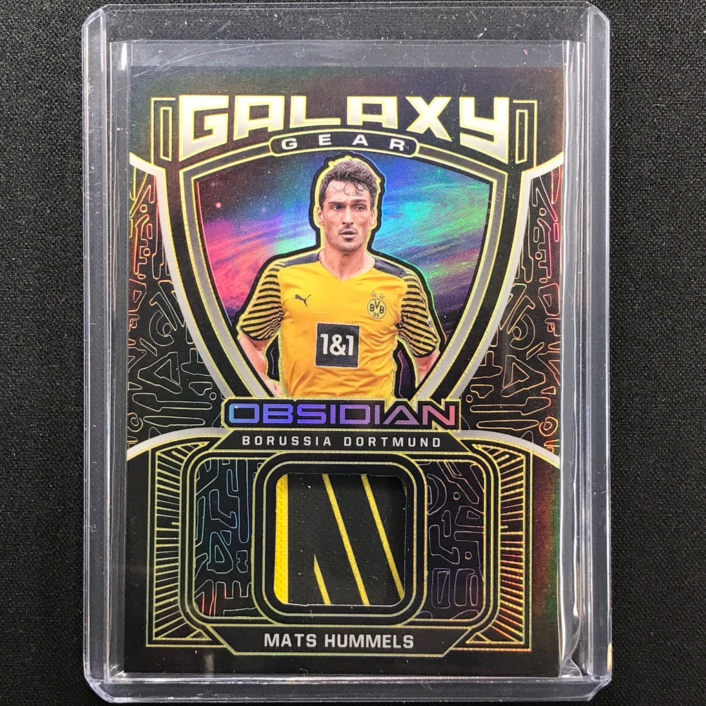 2021-22 Obsidian Mats Hummels Galaxy Gear Jersey Patch Electric Etch Y ...