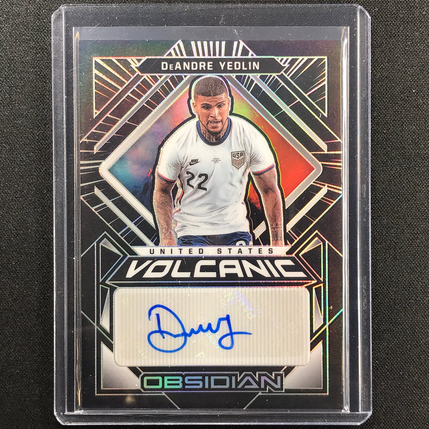 2021-22 Obsidian Deandre Yedlin Volcanic Signatures Auto Silver 31/149