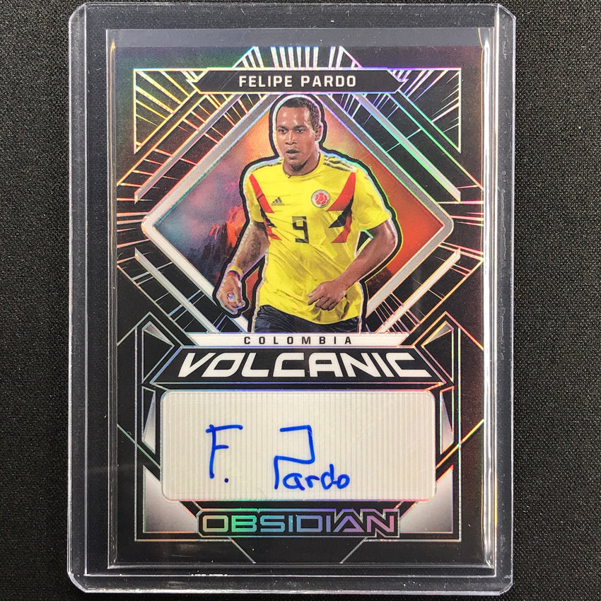 2021-22 Obsidian Felipe Pardo Volcanic Signatures Auto Silver 90/149