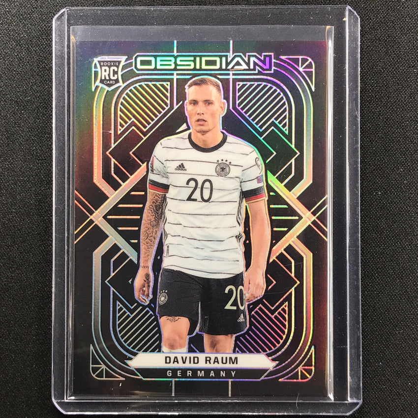 2021-22 Obsidian David Raum Rookie Base Silver 28/105