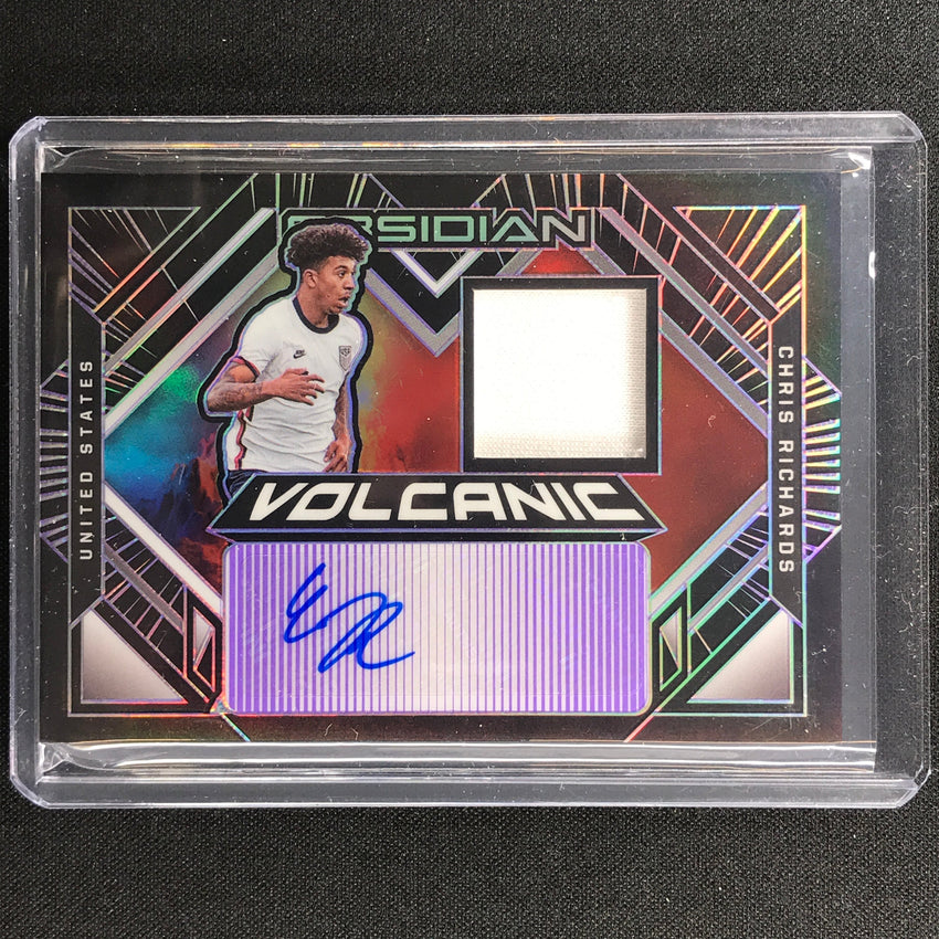 2021-22 Obsidian Chris Richards Volcanic Material Signatures Auto Purple 44/75