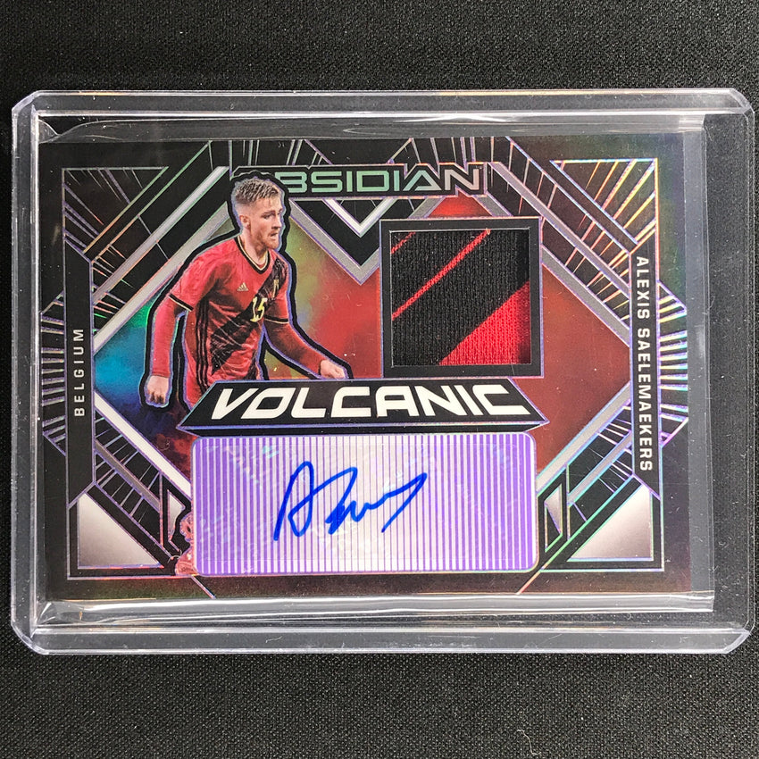 2021-22 Obsidian Alexis Saelemaekers Volcanic Material Auto Purple 73/75