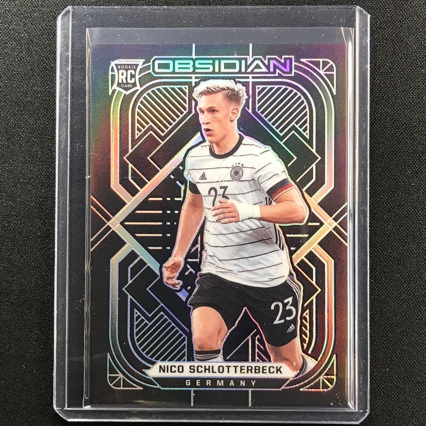 2021-22 Obsidian Nico Schlotterbeck Rookie Base Silver 67/105