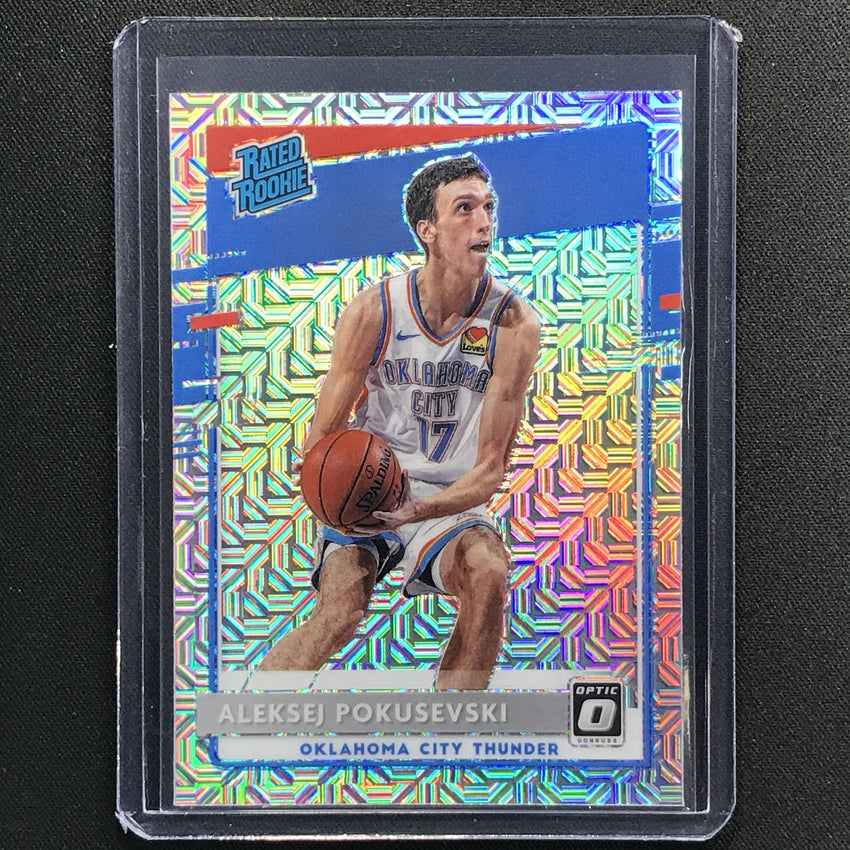 2020-21 Donruss Optic ALEKSEJ POKUSEVSKI Rated Rookie Choice Mojo Silver #167