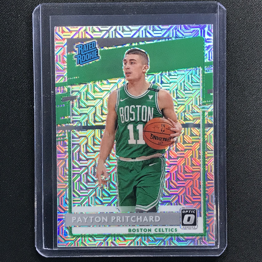 2020-21 Donruss Optic Payton Pritchard Rated Rookie Choice Mojo Silver No 176