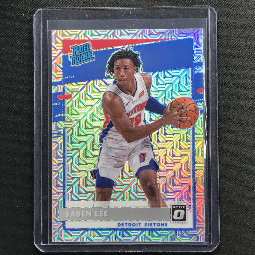 2020-21 Donruss Optic SABEN LEE Rated Rookie Choice Mojo Silver #191