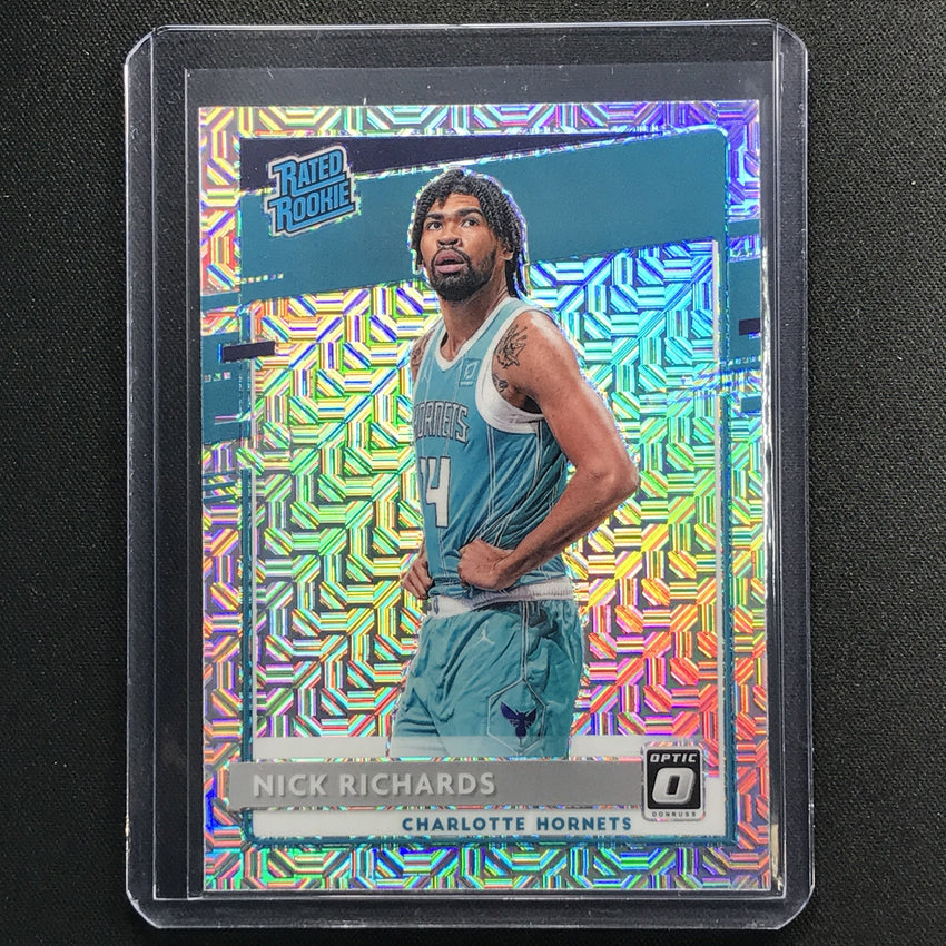 2020-21 Donruss Optic NICK RICHARDS Rated Rookie Choice Mojo Silver #193