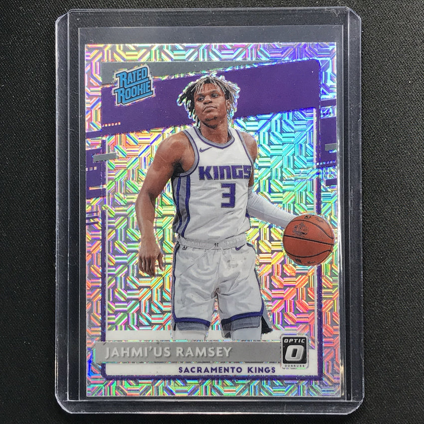 2020-21 Donruss Optic Jahmius Ramsey Rated Rookie Choice Mojo Silver No 194