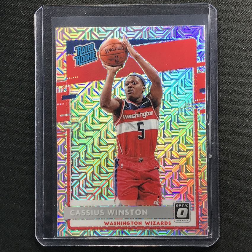 2020-21 Donruss Optic CASSIUS WINSTON Rated Rookie Choice Mojo Silver #198