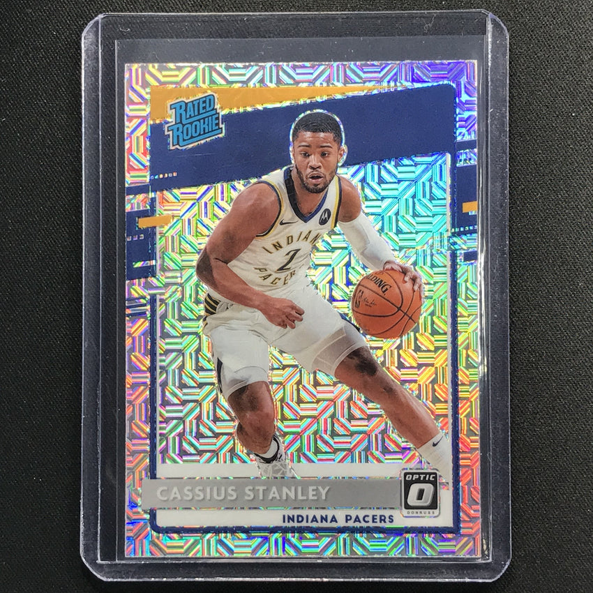 2020-21 Donruss Optic CASSIUS STANLEY Rated Rookie Choice Mojo Silver #199
