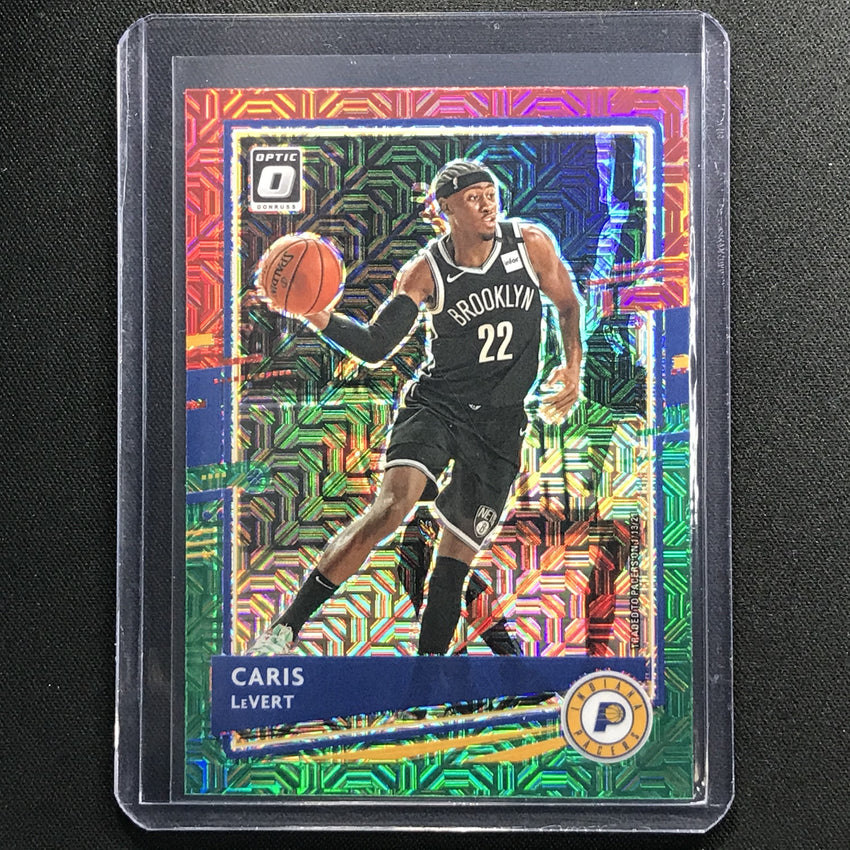 2020-21 Donruss Optic CARIS LEVERT Choice Red Green Mojo #92