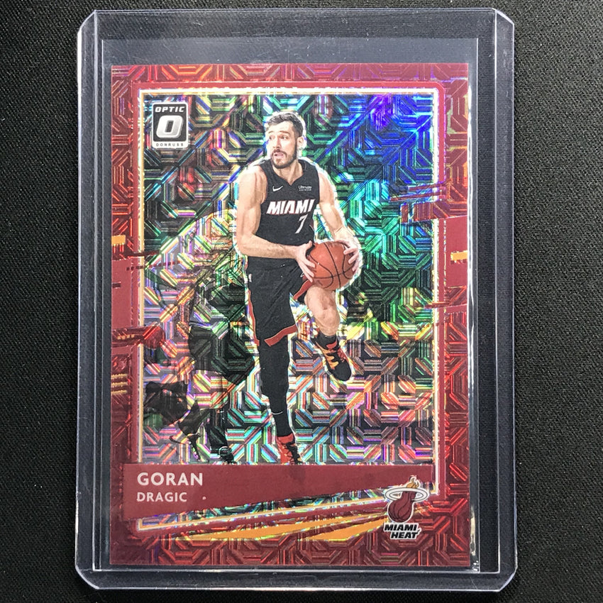2020-21 Donruss Optic Goran Dragic Choice Red Mojo 69/88