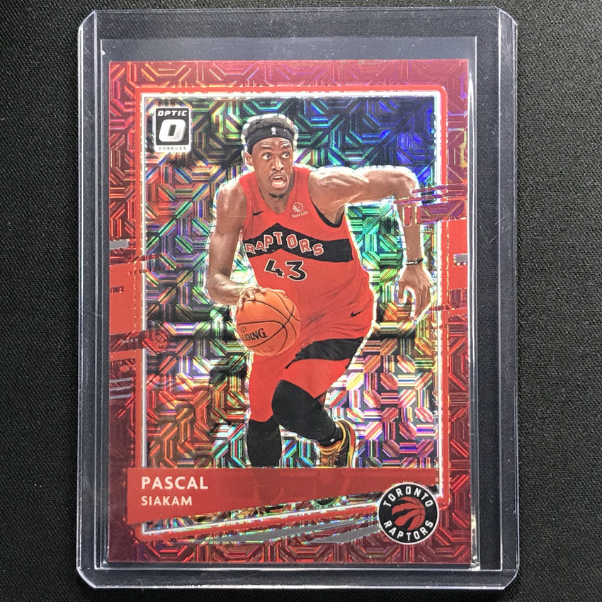 2020-21 Donruss Optic Pascal Siakam Choice Red Mojo 31/88