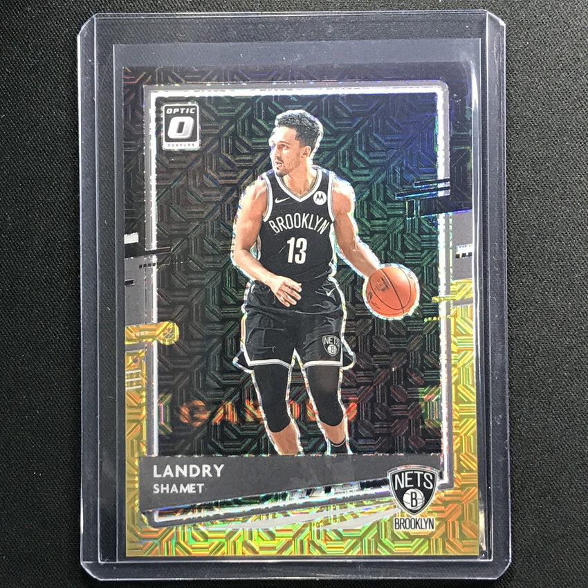 2020-21 Donruss Optic Landry Shamet Choice Black Gold Mojo 7/8