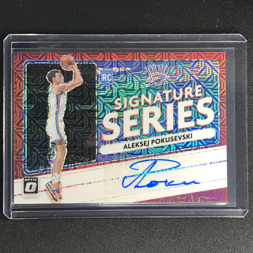 2020-21 Donruss Optic Aleksej Pokusevski Signature Series Rookie Auto Choice No Alp