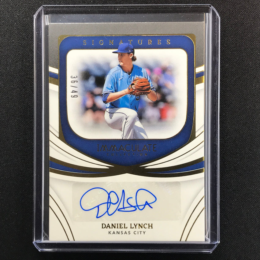 2022 Immaculate Daniel Lynch Signatures Auto 36/49