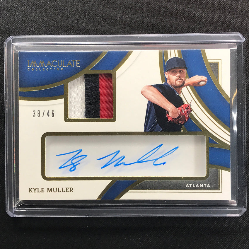 2022 Immaculate Kyle Muller Clear Prime Relic Patch Auto 38/46