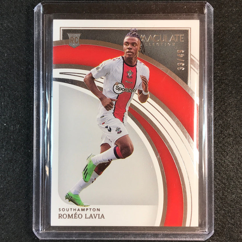 2022-23 Immaculate Romeo Lavia Rookie Base Silver 33/49