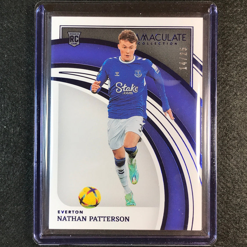 2022-23 Immaculate Nathan Patterson Rookie Base Sapphire 14/25
