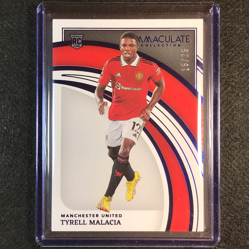 2022-23 Immaculate Tyrell Malacia Rookie Base Sapphire 15/25