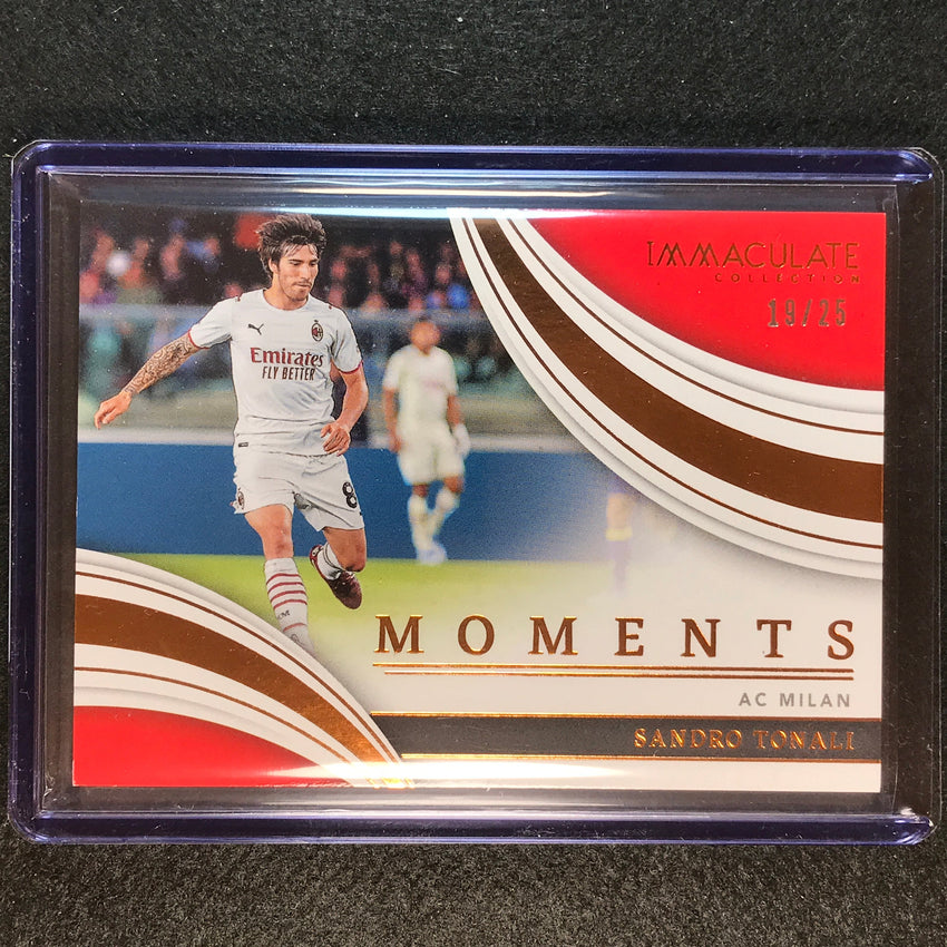 2022-23 Immaculate SANDRO TONALI Moments Copper Bronze 19/25