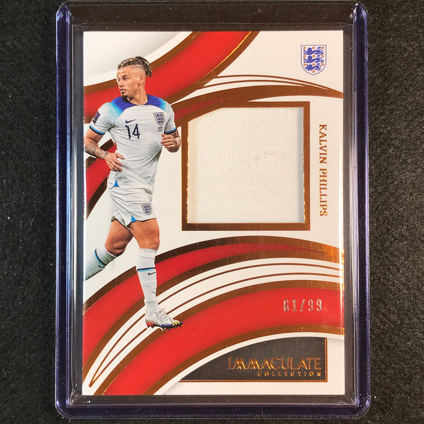 2022-23 Immaculate Kalvin Phillips Brilliance Jersey Relic Bronze 61/99