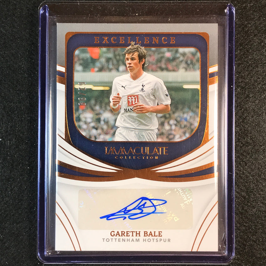 2022-23 Immaculate GARETH BALE Excellence Auto Bronze 62/99