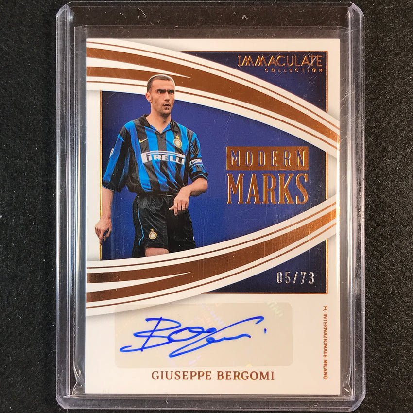 2022-23 Immaculate Giuseppe Bergomi Modern Marks Auto Bronze 5/73