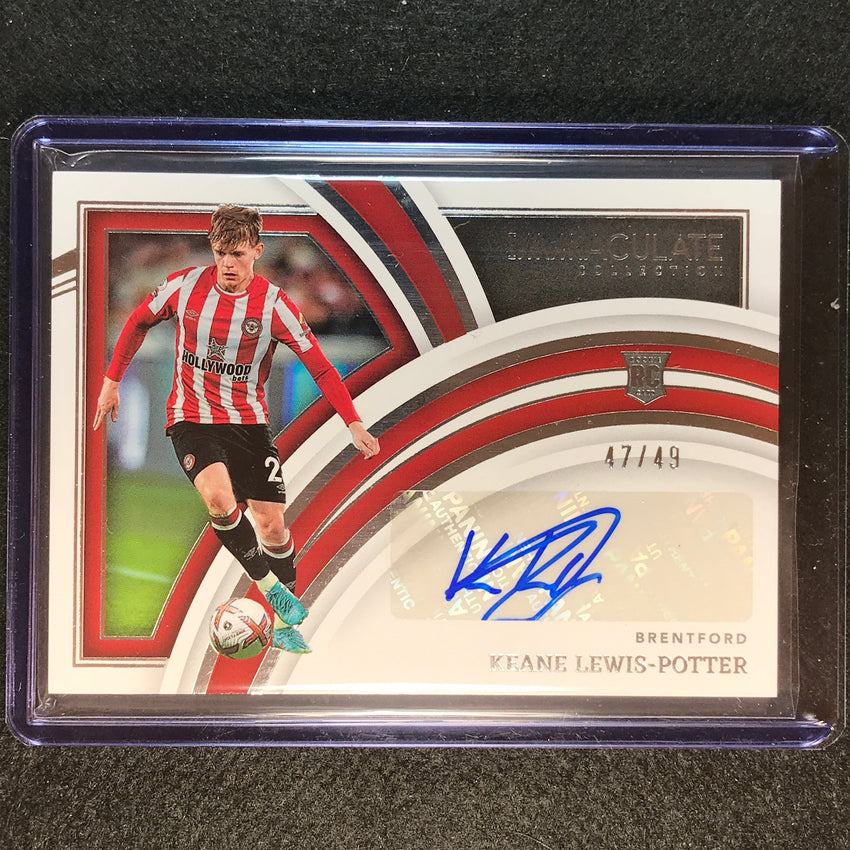 2022-23 Immaculate Keane Lewis-potter Splendid Signatures Rookie Auto 47/49
