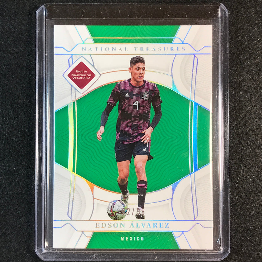2022 National Treasures World Cup Qatar Edson Alvarez Base 82/99