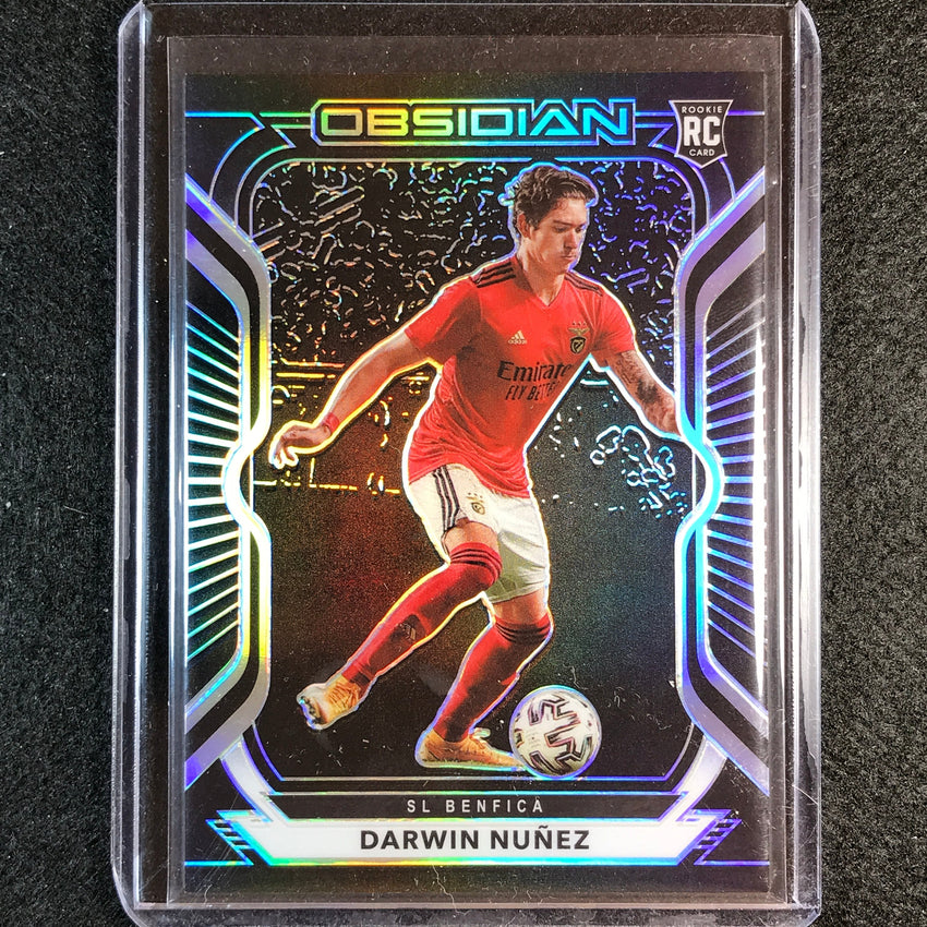 2020-21 Obsidian Darwin Nunez Rookie Base Silver 34/195