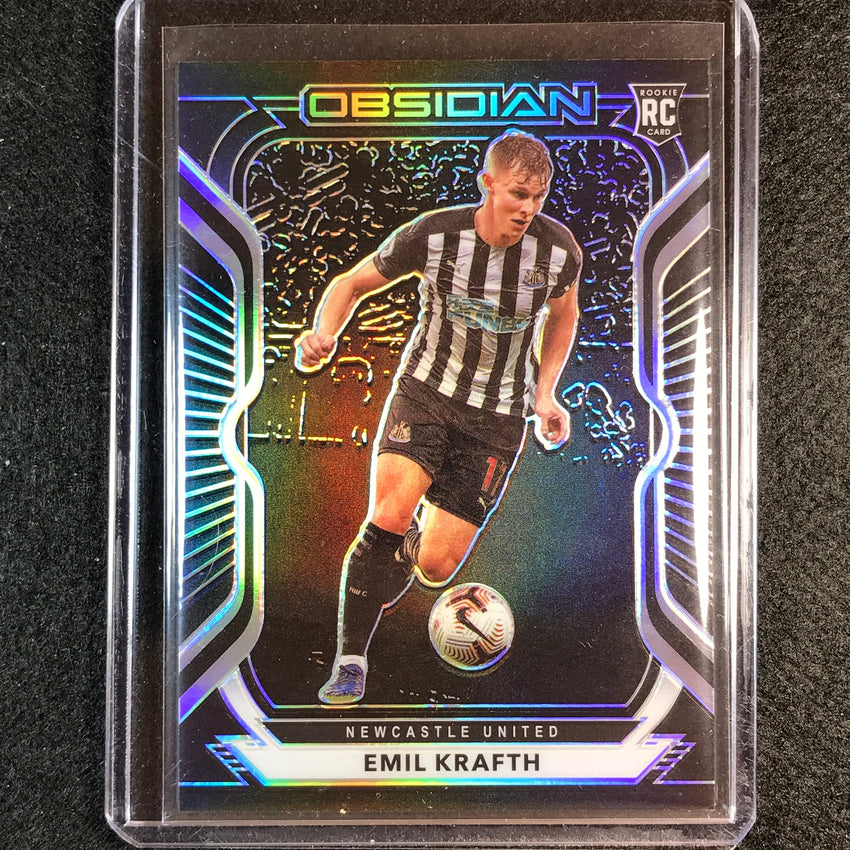 2020-21 Obsidian Emil Krafth Rookie Base Silver 102/195