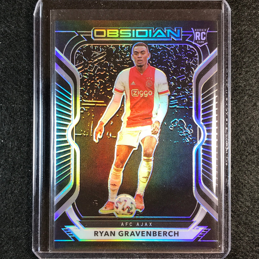 2020-21 Obsidian Ryan Gravenberch Rookie Base Silver 1/195