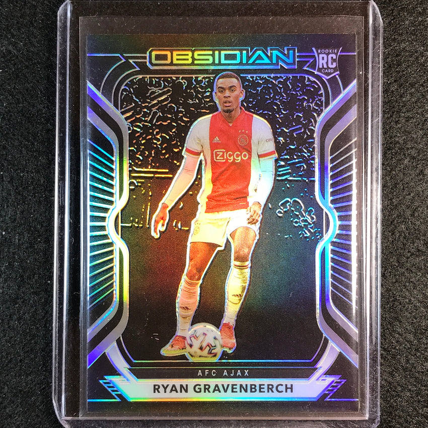 2020-21 Obsidian Ryan Gravenberch Rookie Base Silver 134/195