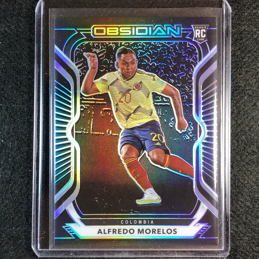2020-21 Obsidian Alfredo Morelos Rookie Base Silver 94/195