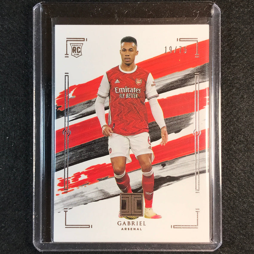 2020-21 Impeccable Epl Gabriel Rookie Base Silver 19/75