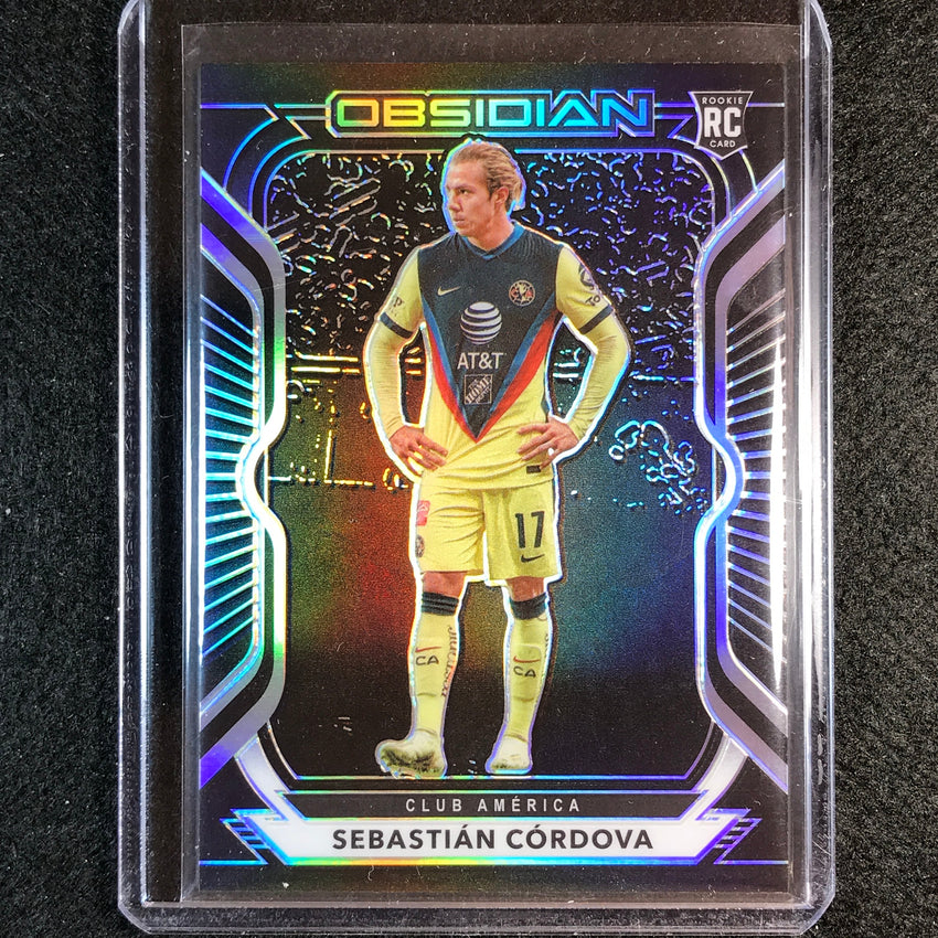 2020-21 Obsidian Sebastian Cordova Rookie Base Silver 31/195