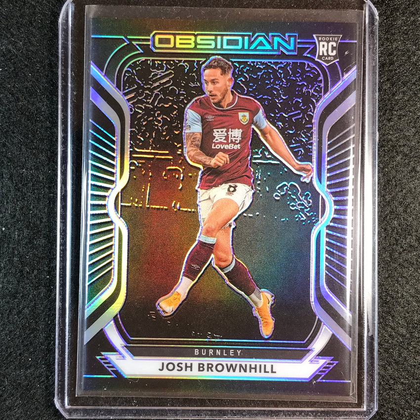 2020-21 Obsidian Josh Brownhill Rookie Base Electric Etch Purple 52/75