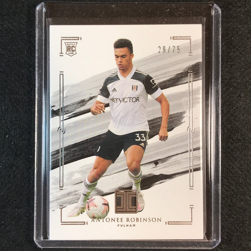 2020-21 Impeccable Epl Antonee Robinson Rookie Base Silver 29/75